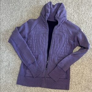 Lululemon Athletica Purple Zip-Up Jacket